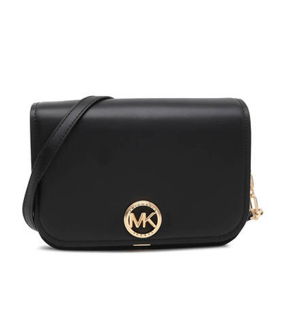 Кожаная сумка-мессенджер Michael Kors - черный(30S4GD8M2L)