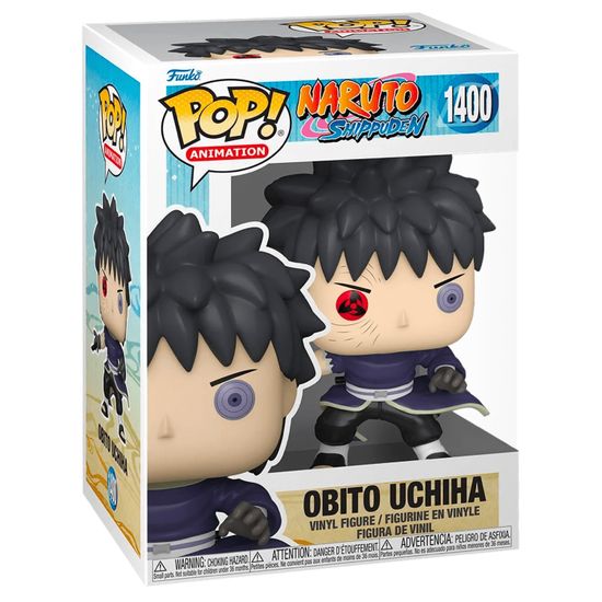 Фигурка Funko POP! Animation Naruto Shippuden Obito Uchiha (Exc) (1400) 68270 / Фигурка Фанко ПОП! по мотивам аниме "Наруто",  Обито Учиха