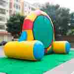 Надувной герметичный дартс «Бей без промаха», диаметр 5 м, размер 5×3×4 м