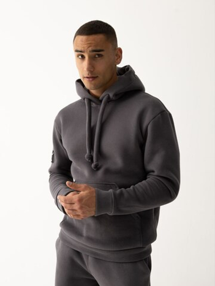 Худи теплое. Графит