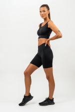 Велосипедки  HIGH WAISTED BIKER SHORTS ELITE 467 Черные