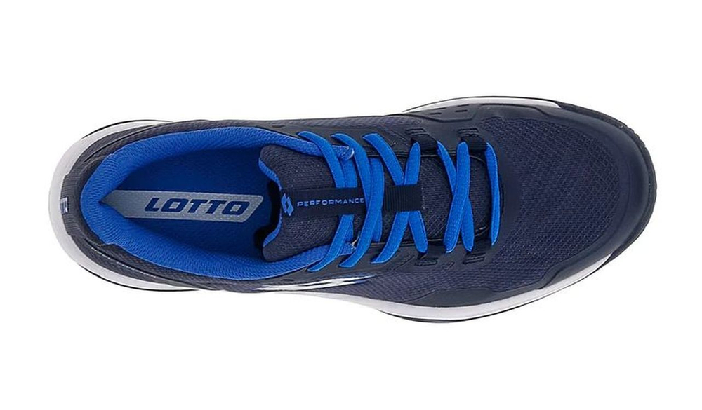 Теннисные кроссовки Lotto Mirage 600 III ALR - dress blue/all white/mykonos blue
