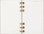 Еженедельник Moleskine SPIRAL (DHSPP2912MWH3) 130х210мм, цвет кофейный