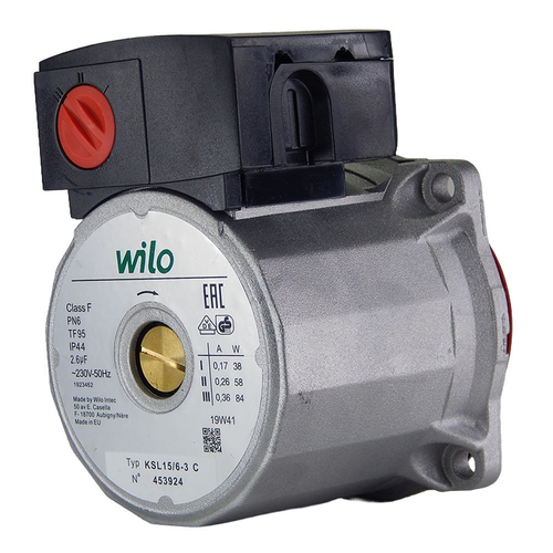 Двигатель циркуляционного насоса Wilo KSL 15/6-3C (по часовой) Vaillant, BAXI, Viessmann, Protherm, Ferroli