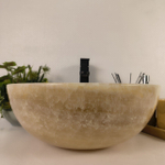 Каменная раковина из оникса Bowl Yellow BO-04725 (45*45*17) 0200 из натурального камня