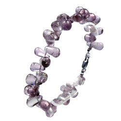 Браслет "Капель" аметист светлый