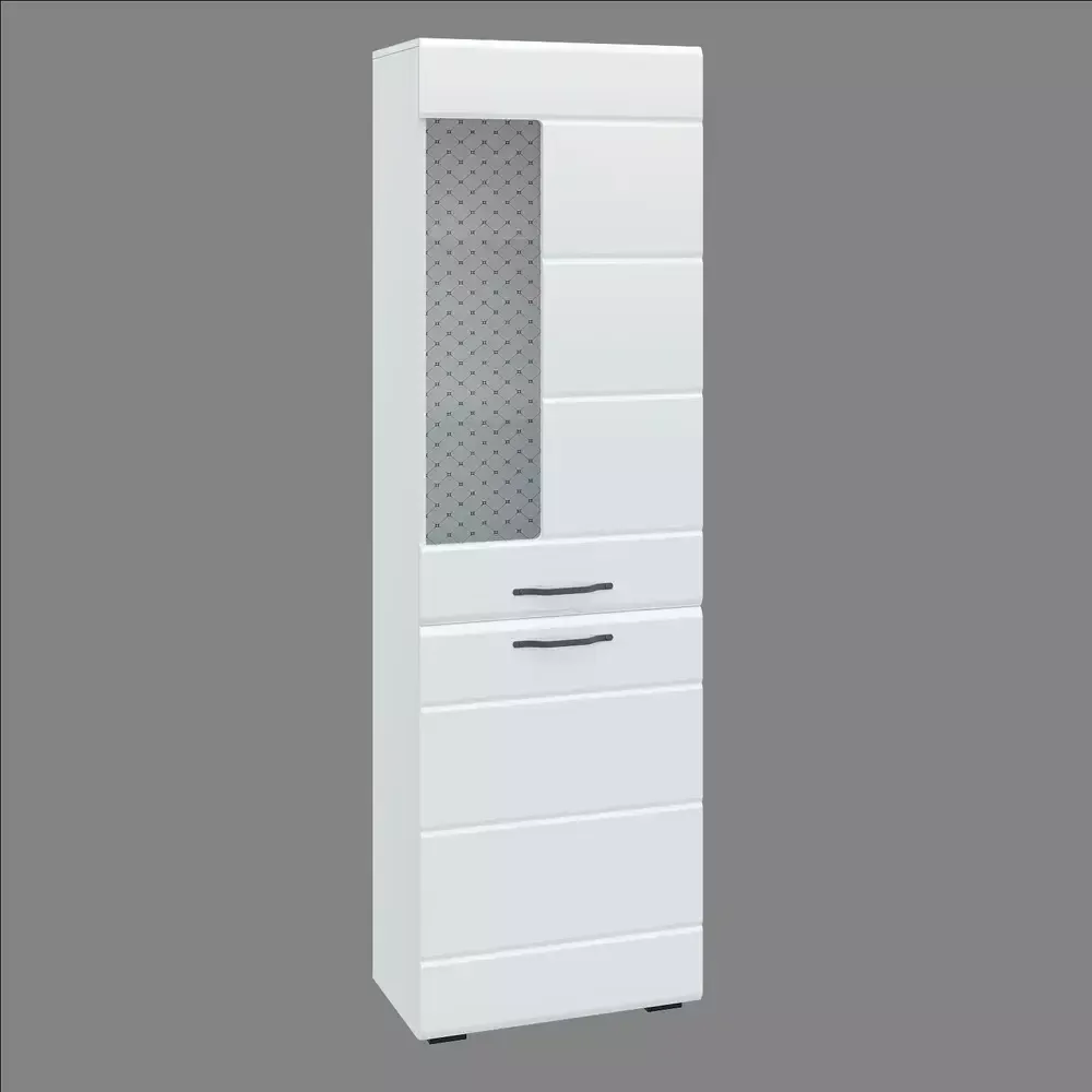 Модуль «Асти» АШКС 600.1 Белый / Белый глянец