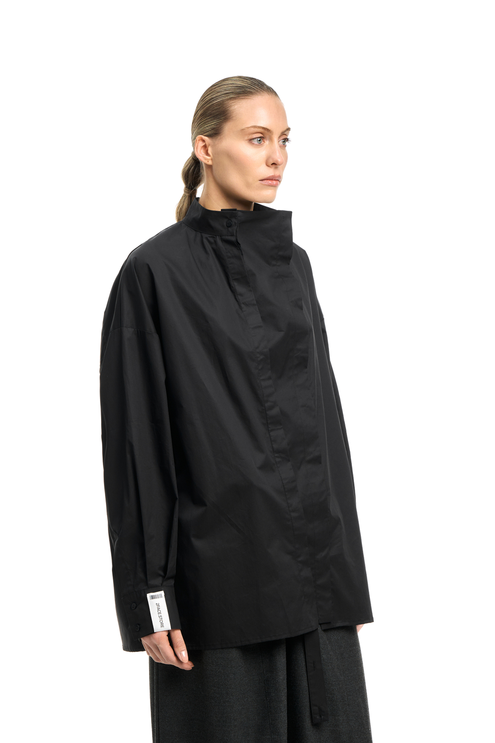 Рубашка-трансформер OVER OFF Black