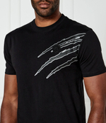 Футболка Lamina Scratch Plein Sport - черный(MTK8019 STE001N)