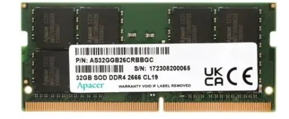 Модуль памяти SODIMM DDR4 32GB Apacer ES.32G2V.PRI