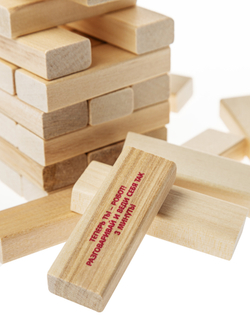 Бам-бум Падающая башня с фантами арт 01741 (Десятое королевство)