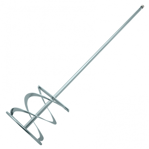 848847 Миксер для красок и штукатурных смесей, 120 х 600 мм, оцинкованный, хвостовик SDS Plus  Denzel