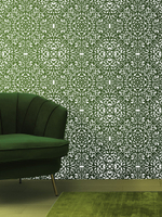 Трафарет для стен из пластика многоразовый 030