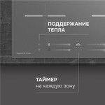 Стеклокерамическая варочная панель Zigmund & Shtain CI 23.6 S