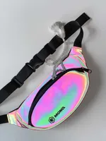 Сумка поясная MONQ Small Buddha Искусственная Кожа Reflective