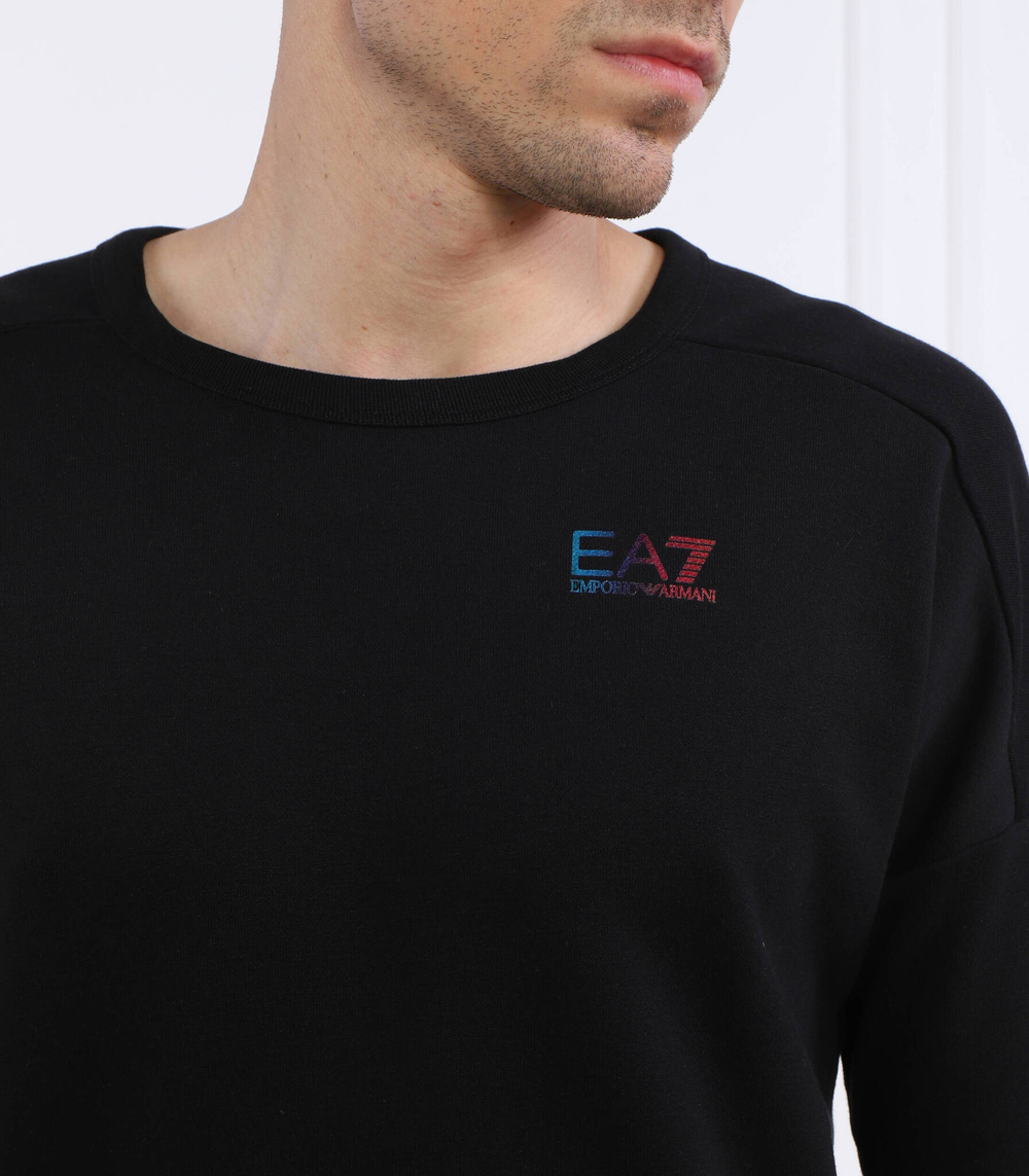 Худи EA7 - черный(3RPM18 PJLSZ)