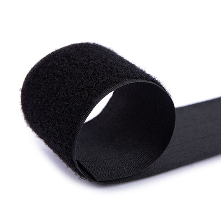 Липучка  "Gamma" некомплект, 30 мм черн.петля