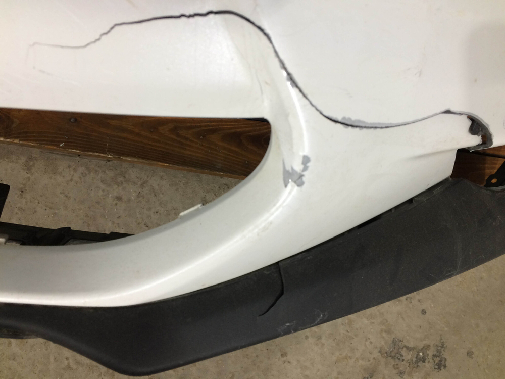 Бампер передний Hyundai Santa Fe 4 (TM) 18-21 Б/У Оригинал 86511S1000