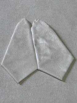 Скатерть 170х220 и 8 салфеток Gamba 9885 Panna шампань