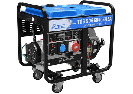 Дизель генератор TSS SDG 6000EH3A 077016