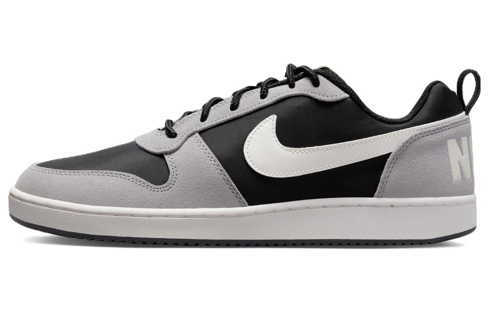 Мужские кроссовки Nike Court Borough Low Premium 'Black Grey Sail' 844881-005
