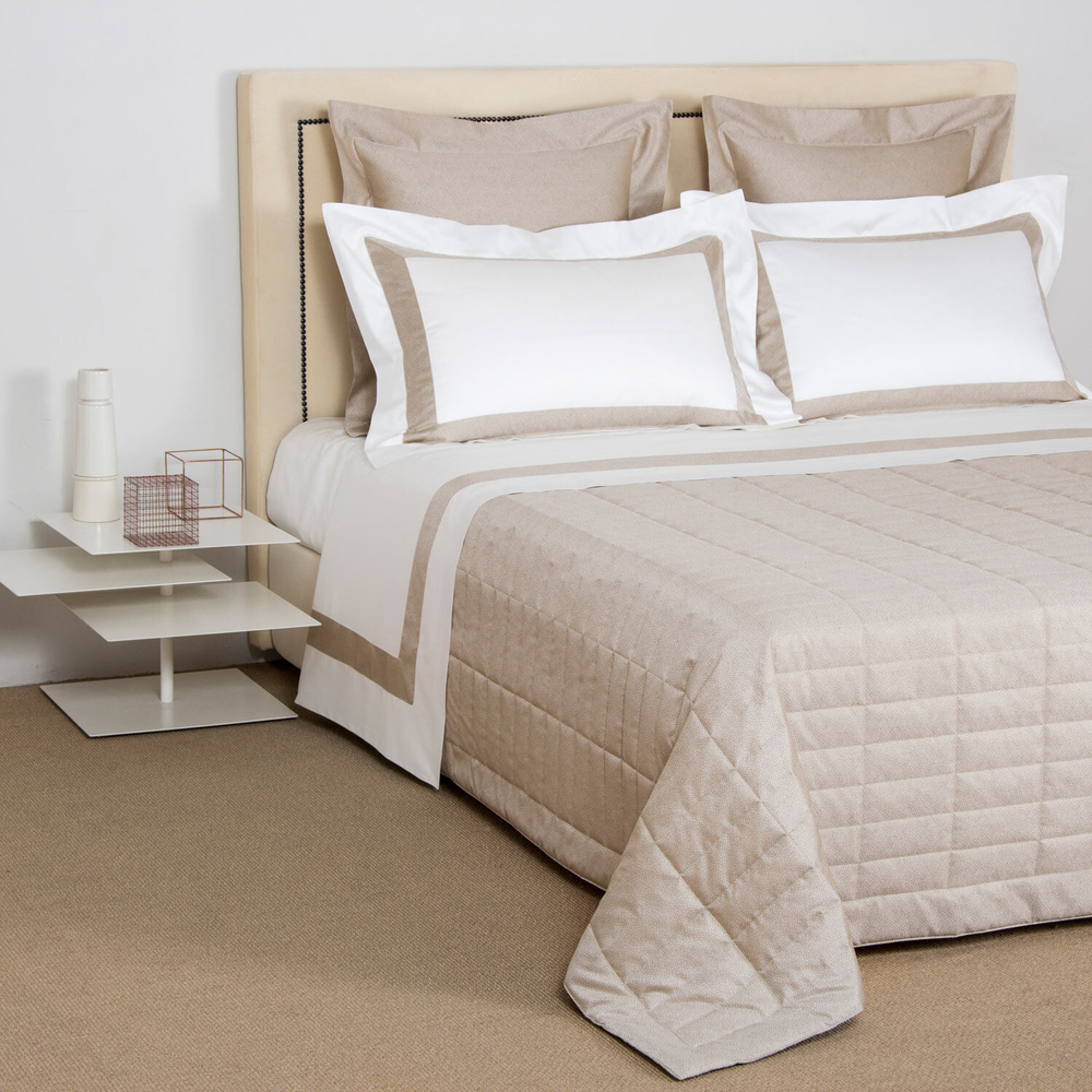 Покрывало Frette Forever YD Light Beige/Beige (270 x 260 см)