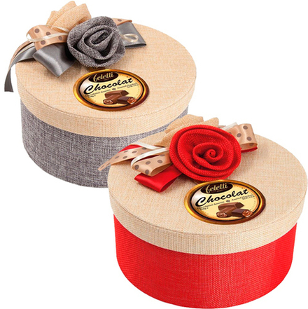 Конфеты Фелетти Элоди из молочного шоколада с начинкой пралине / Feletti Elodie Assorted 250г