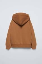 Комплект из худи и брюк wide leg из мягкой ткани