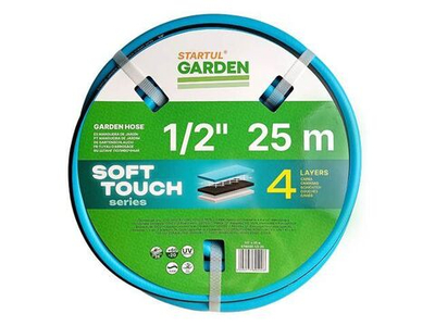 Шланг поливочный 1/2" 25м STARTUL GARDEN SOFT TOUCH
