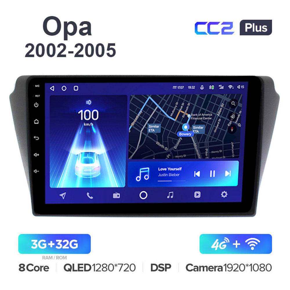 Teyes CC2 Plus 10,2"для Toyota Opa 2002-2005