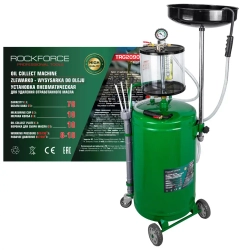 Установка пневматическая для удаления отработанного масла, 90л RockForce RF-TRG2090 MST