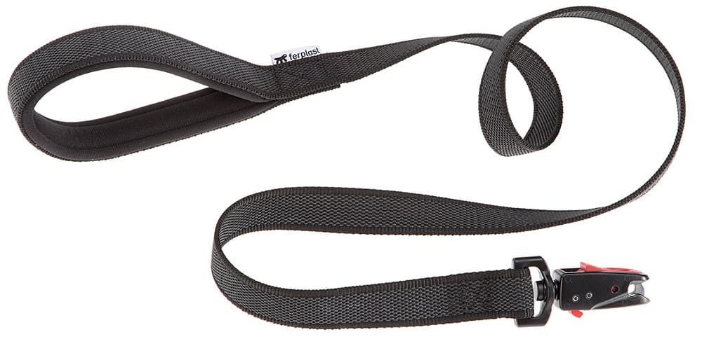 Поводок DAYTONA GUMMY MATIC G25/120 (черный) Поводок DAYTONA GUMMY MATIC G25/120 (черный)