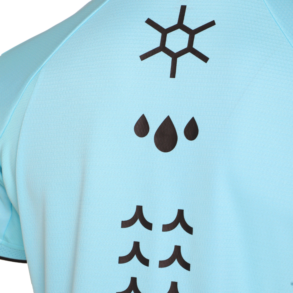 Мужское теннисное поло adidas Paris FLFT Polo Men - Turquoise