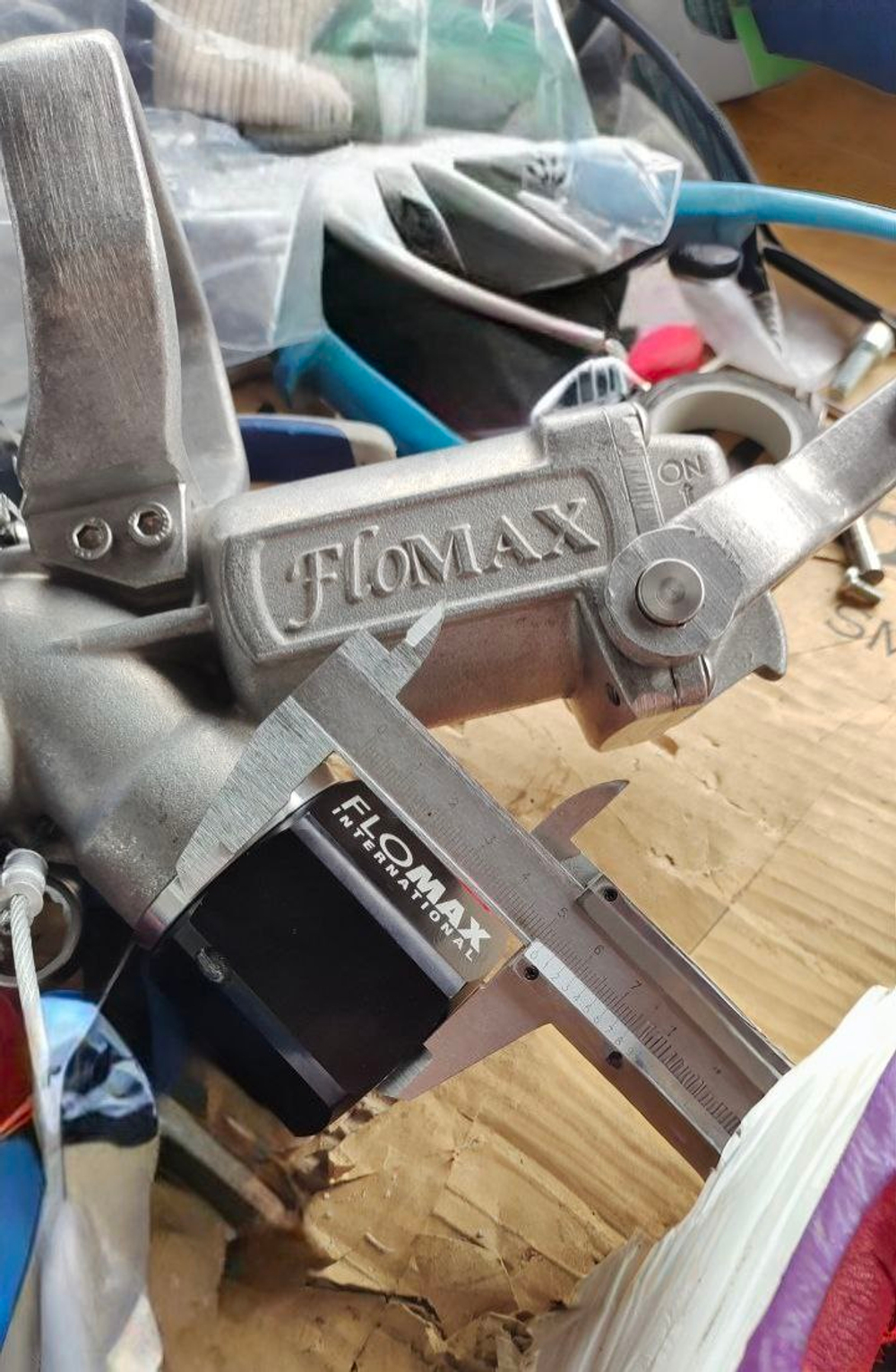 1½-дюймовый топливный пистолет FN600 (ФН600) с крышкой и поворотной муфтой (вертлюгом)