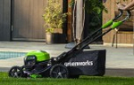 Газонокосилка аккумуляторная GREENWORKS GD40LM46SP 40V, самоходная, б/щ, АКБ 8Ач и ЗУ 2506807UH