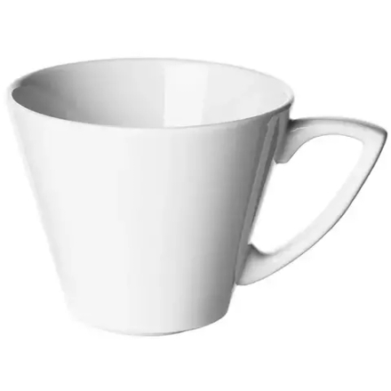 Чашка чайная «Монако Вайт» фарфор 340мл D=9,H=9см белый