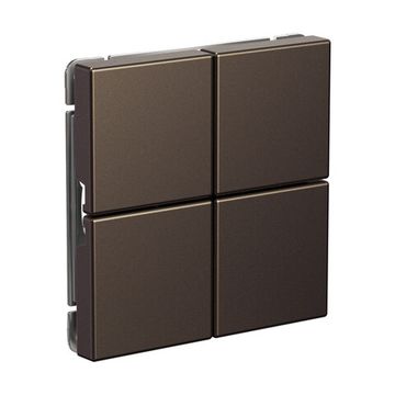 Выключатель сценарный 4-кл. ArtGallery (сх. 1) мокко SE GAL000674