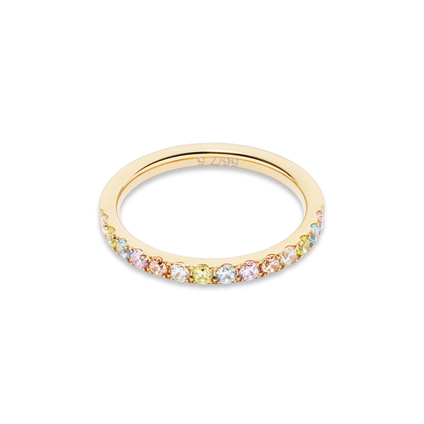 Кольцо Coeur de Lion Multicolour Pastel Gold 0146/40-1590 56