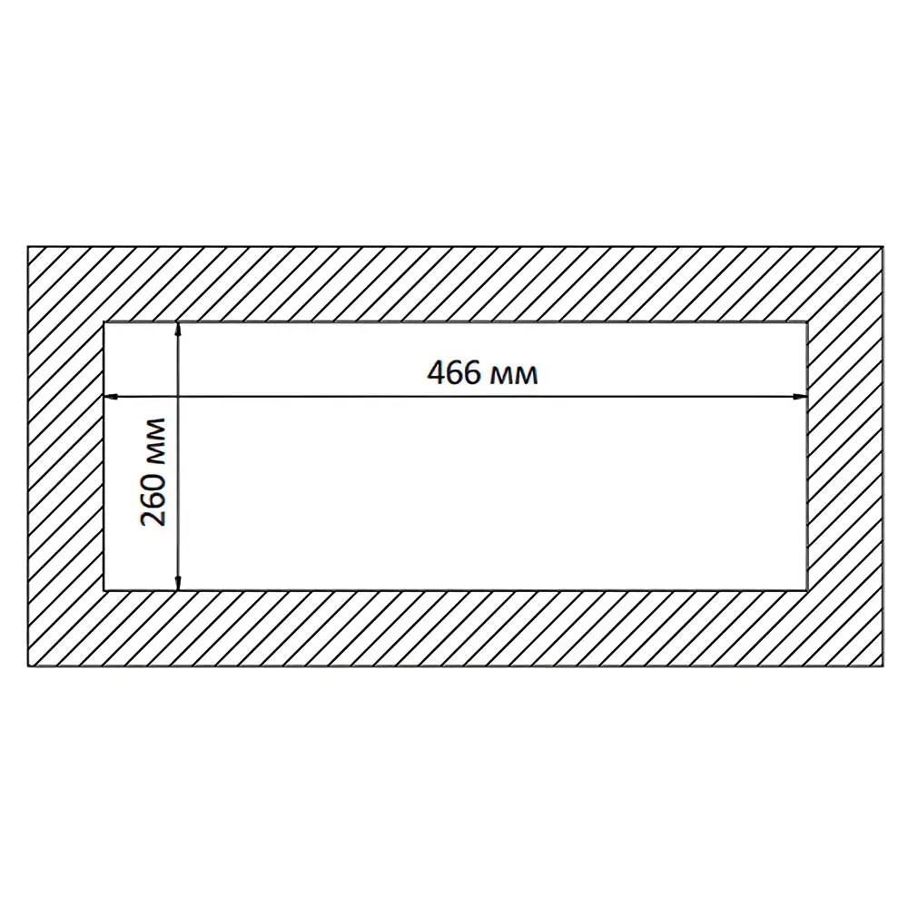 Встраиваемая вытяжка Nord FB 6060 X