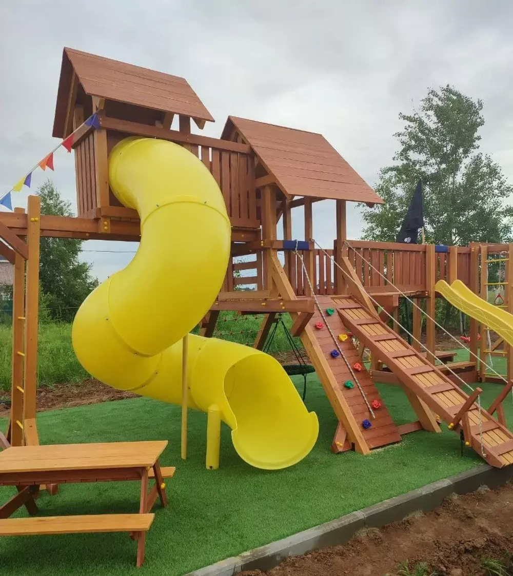 Деревянный игровой комплекс Савушка Lux - 15