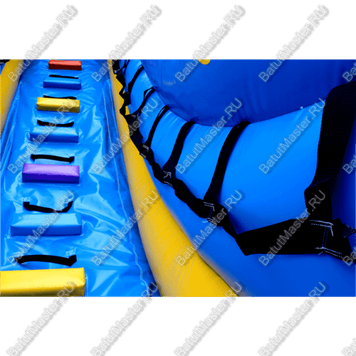 Надувной батут-горка "Подарок" 8*4*6 м