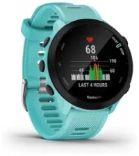 Смарт-часы Garmin forerinner 55  с бирюзовым ремешком