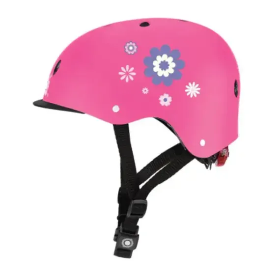 Globber Dəbilqə XS/S (48-53 CM) çəhrayı güllər