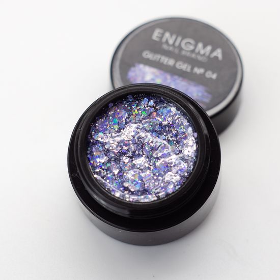 Глиттер гель Enigma №04