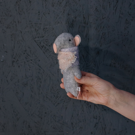 Игрушка ручной работы Крыска