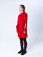 Платье "Горицвет". Красное