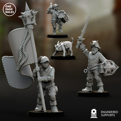 Empire Infantry/Militia Com Group