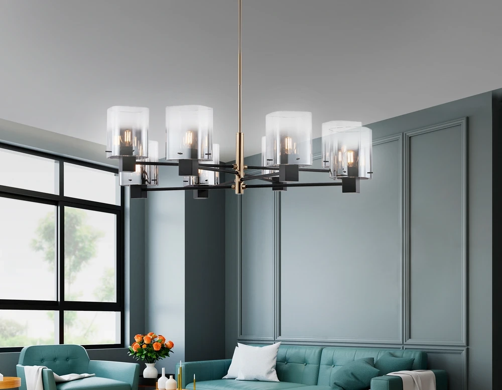 Люстра на штанге Ambrella light MODERN LH57043