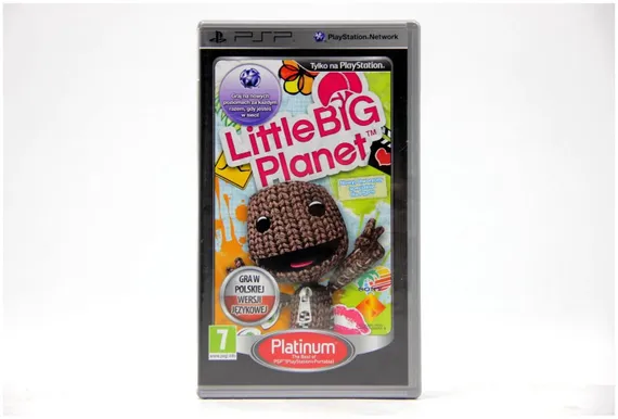 PSP Platinum LittleBigPlanet (Б/У, Полностью на русском языке, UCES-01264)