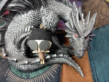 Брелок призрак леса пират без глаз